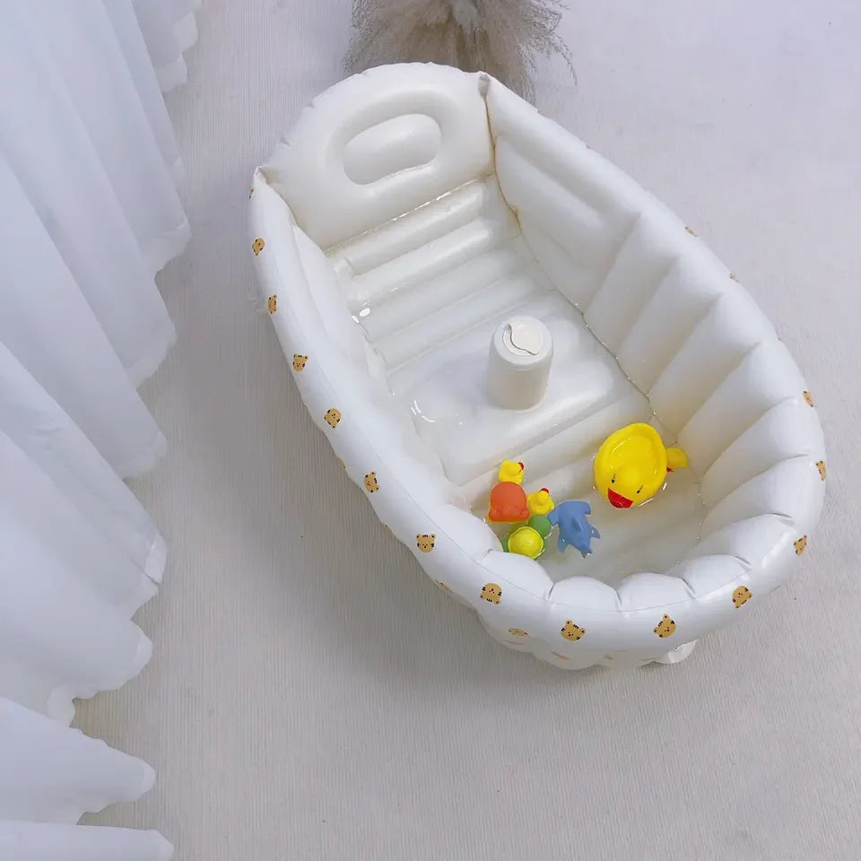 Splash, Play & Float – Inflatable Animal Baby Bathtub & Outdoor Pool