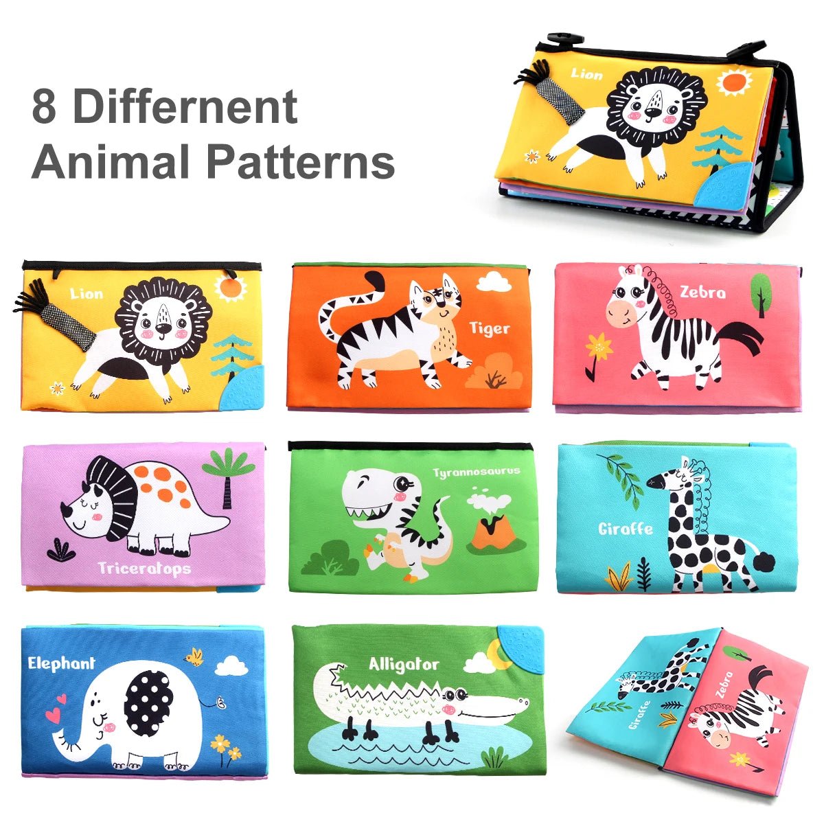 Mirror Magic – Black & White Tummy Time Sensory Toy for Crawling & Development