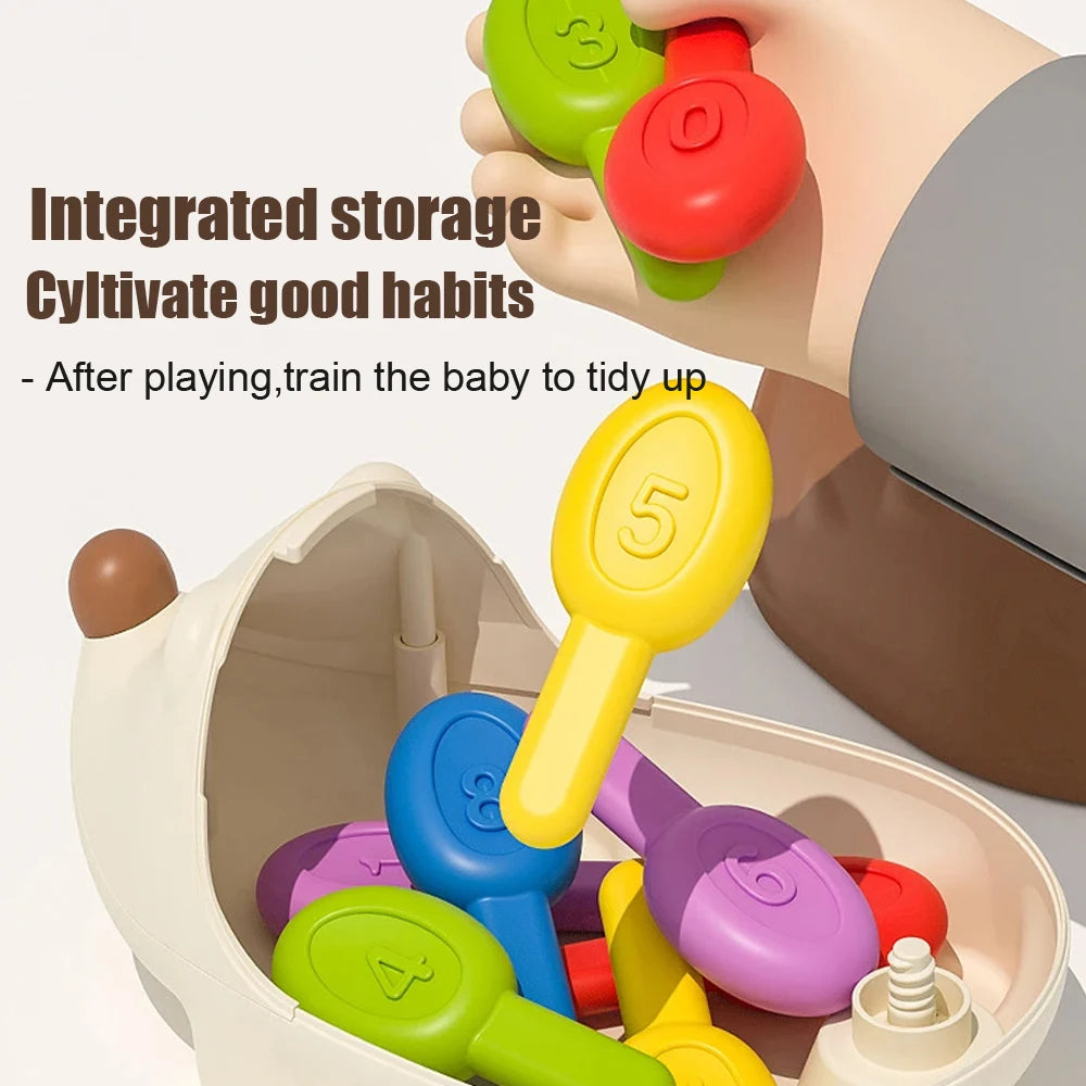 Spike & Learn – Montessori Hedgehog Fine Motor Toy for Curious Toddlers