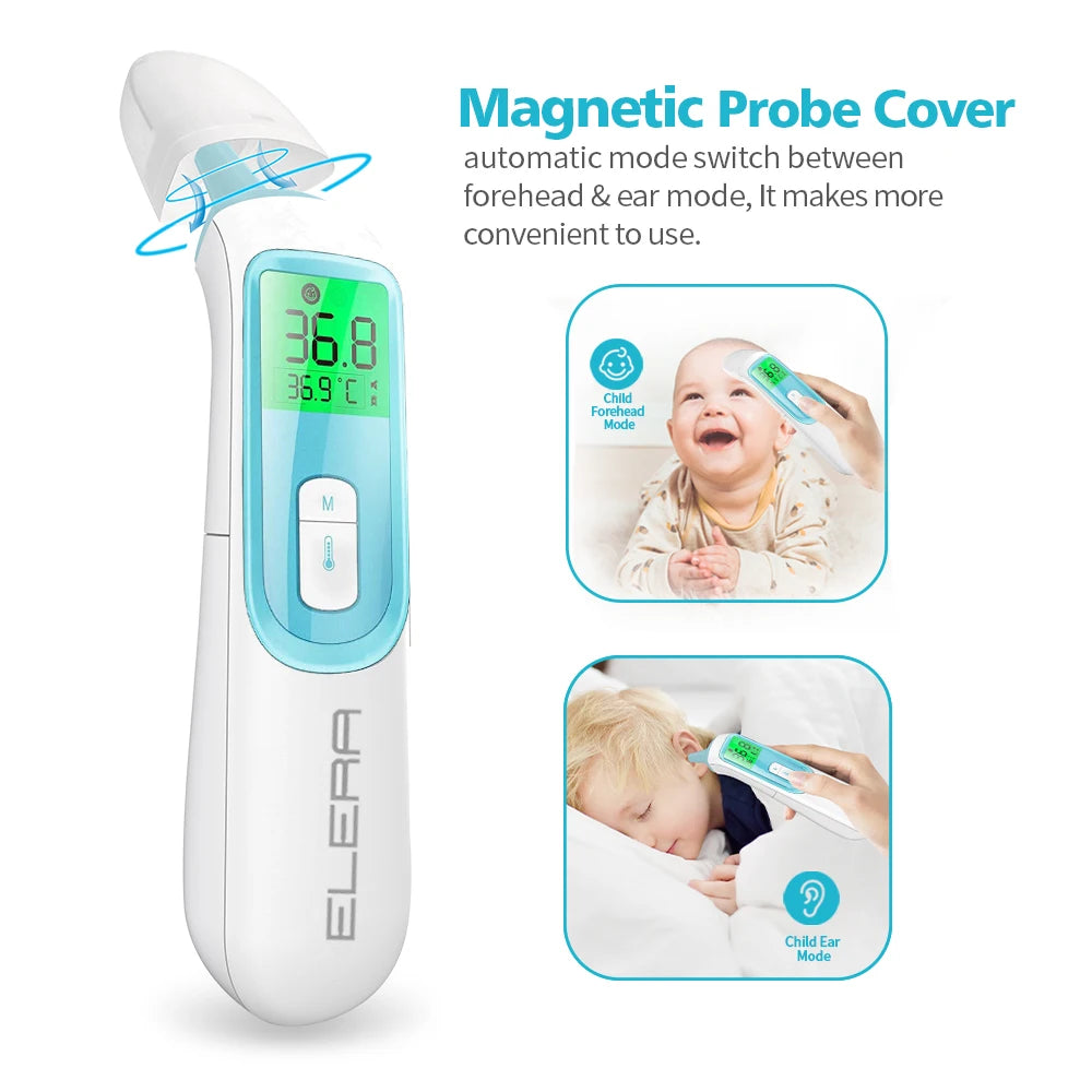 Touch-Free Peace of Mind – Digital Infrared Thermometer for Baby, Child & Adult