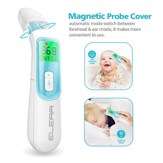 Touch-Free Peace of Mind – Digital Infrared Thermometer for Baby, Child & Adult