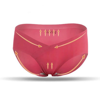 Bump Bliss – Seamless Low-Waist Maternity Briefs for Maximum Comfort
