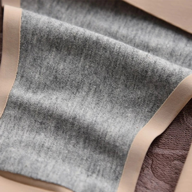 Bump Bliss – Seamless Low-Waist Maternity Briefs for Maximum Comfort