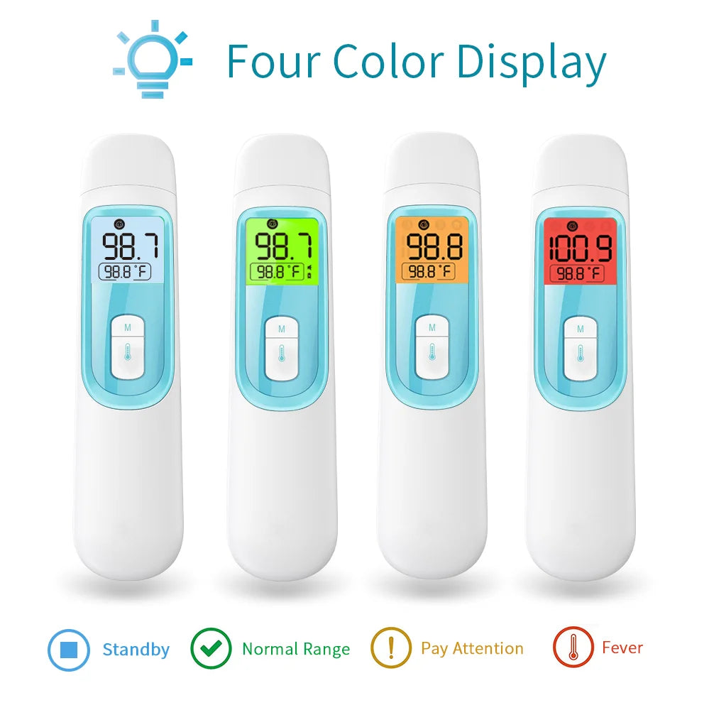 Touch-Free Peace of Mind – Digital Infrared Thermometer for Baby, Child & Adult