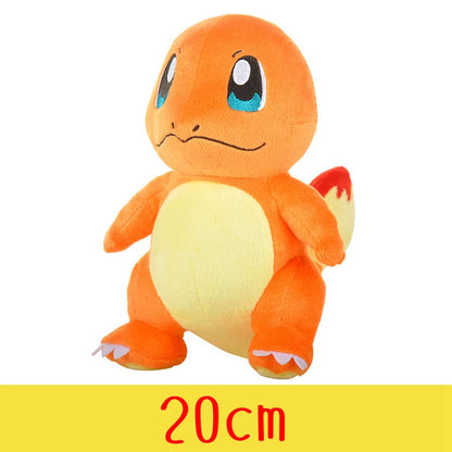 Pokemon Plush Toy High Quality With Tag – Anime Cartoon Pikachu Charmander Squirtle Bulbasaur – Cuddle‑Ready Plush Squad