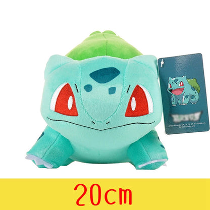 Pokemon Plush Toy High Quality With Tag – Anime Cartoon Pikachu Charmander Squirtle Bulbasaur – Cuddle‑Ready Plush Squad