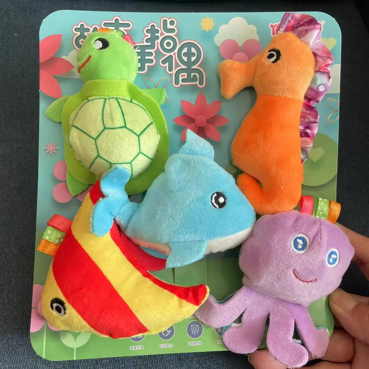 Storytime Safari Finger Puppet Set – Kindergarten Story Teaching Aids Children Education – Bring Every Tale to Life