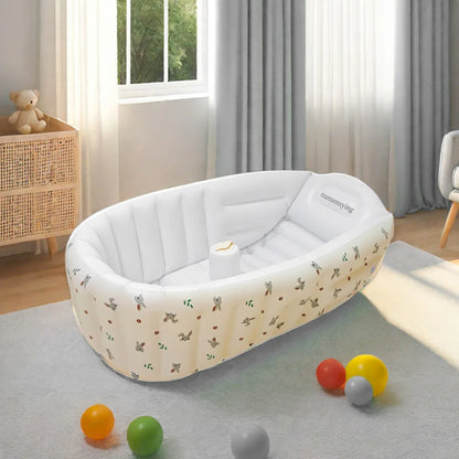 Splash, Play & Float – Inflatable Animal Baby Bathtub & Outdoor Pool