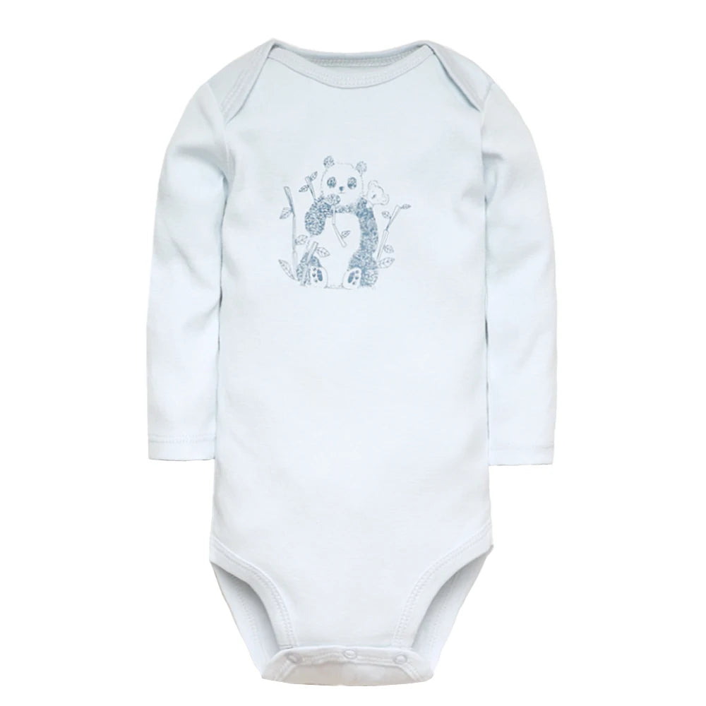 SnuggleTime Favourites – 5-Piece Baby Bodysuit Set (Unisex | Newborn to Toddler)