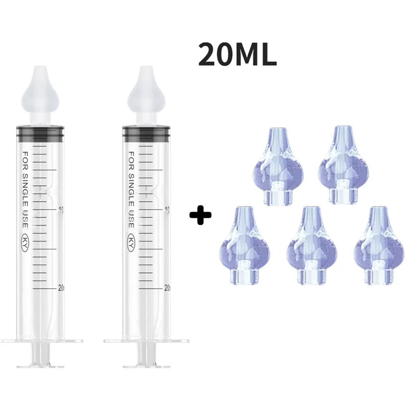 Gentle Relief, One Rinse at a Time – Baby Nasal Irrigator Syringe (10ml / 20ml)