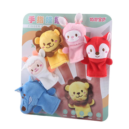 Storytime Safari Finger Puppet Set – Kindergarten Story Teaching Aids Children Education – Bring Every Tale to Life