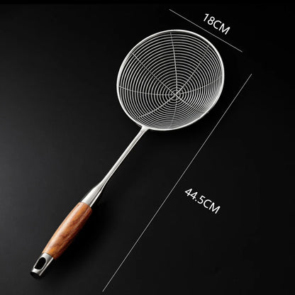 Wide Stainless Steel Spatula for Fish & Steak – Gentle Lift, Professional Finish