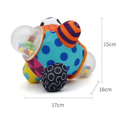 Silicone Teething Toys For Babies 0 12 Months – Sensory Rattle & Teether for Tiny Trailblazers