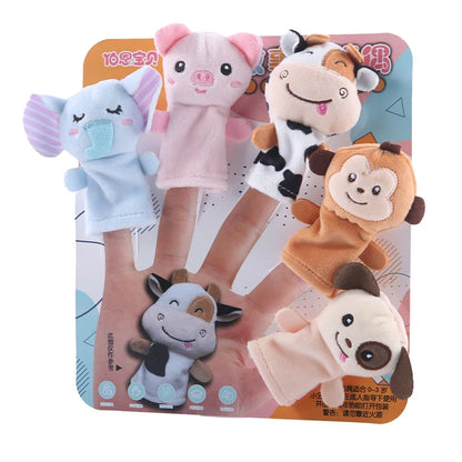 Storytime Safari Finger Puppet Set – Kindergarten Story Teaching Aids Children Education – Bring Every Tale to Life