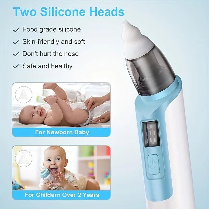 Breathe Easy, Baby – Silent Electric Nasal Aspirator for Newborns