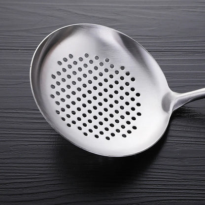 Wide Stainless Steel Spatula for Fish & Steak – Gentle Lift, Professional Finish