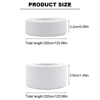 Seal & Shield Waterproof Tape – Clean Edges, Zero Leaks – Oil-Proof Kitchen Sink Caulk Seal Strip PVC Waterproof Shower Wall Sticker for Toilet Corner