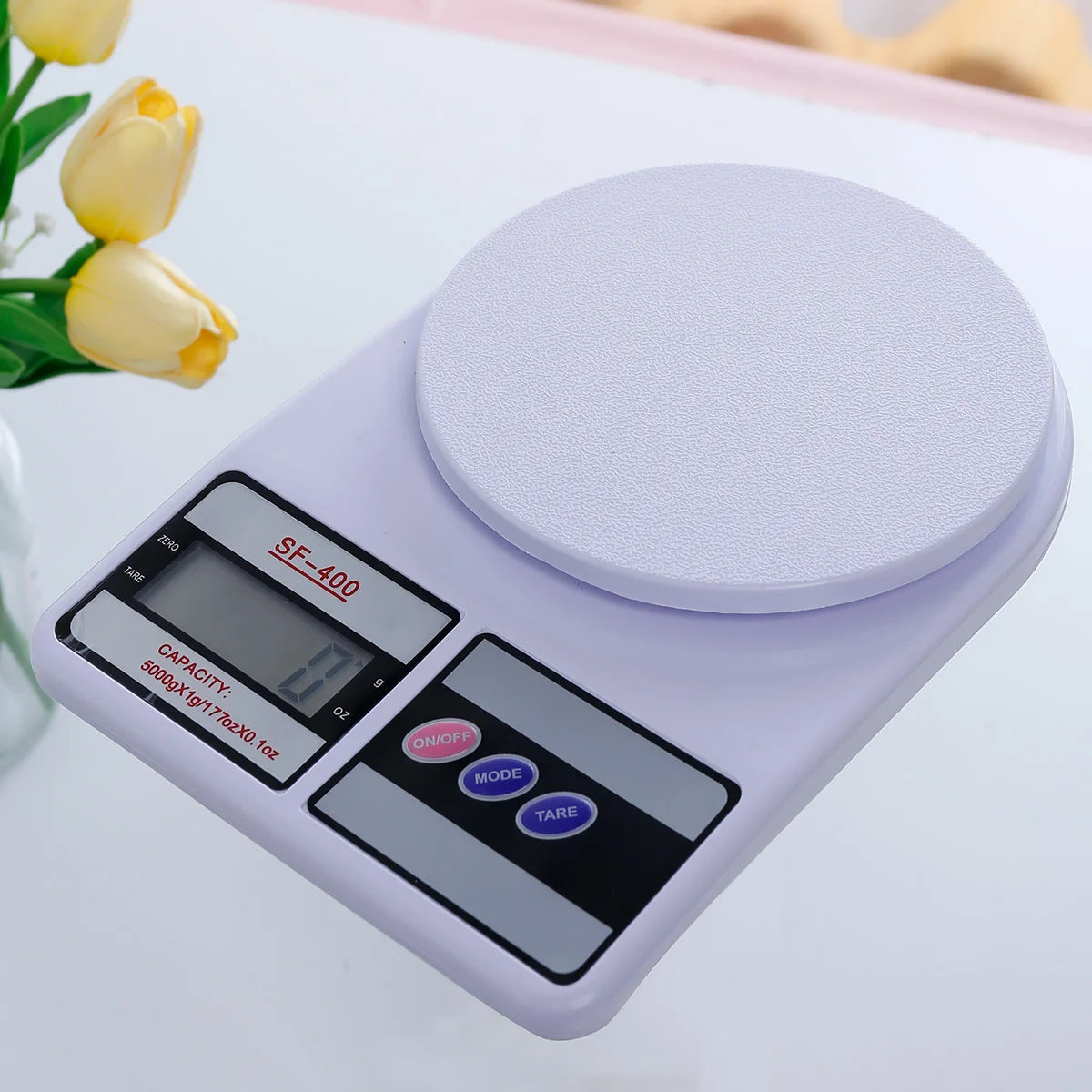 Precision Pro LED Kitchen Scale 5kg/1g High – Weigh to Win Every Recipe