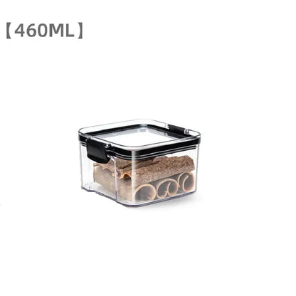 Keep It Fresh – 4 Transparent Food Storage Canister Set