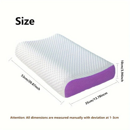 Cloud Comfort – Breathable TPE Cervical Pillow with Zero Pressure Support