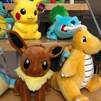 Pokemon Plush Toy High Quality With Tag – Anime Cartoon Pikachu Charmander Squirtle Bulbasaur – Cuddle‑Ready Plush Squad