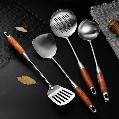 Wide Stainless Steel Spatula for Fish & Steak – Gentle Lift, Professional Finish
