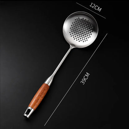 Wide Stainless Steel Spatula for Fish & Steak – Gentle Lift, Professional Finish