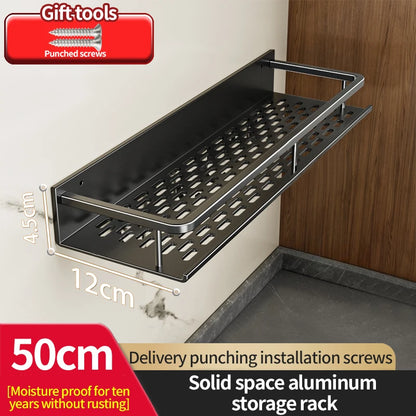 Grip‑n‑Go AeroRack – The Drill‑Free Aluminium Shelf for Kitchens & Bathrooms