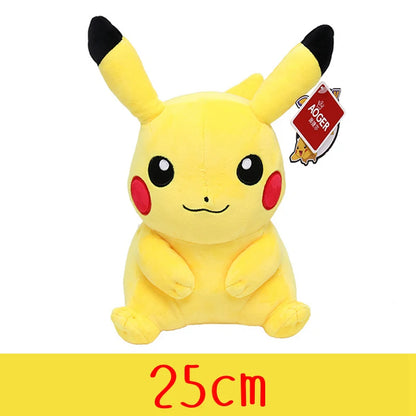 Pokemon Plush Toy High Quality With Tag – Anime Cartoon Pikachu Charmander Squirtle Bulbasaur – Cuddle‑Ready Plush Squad