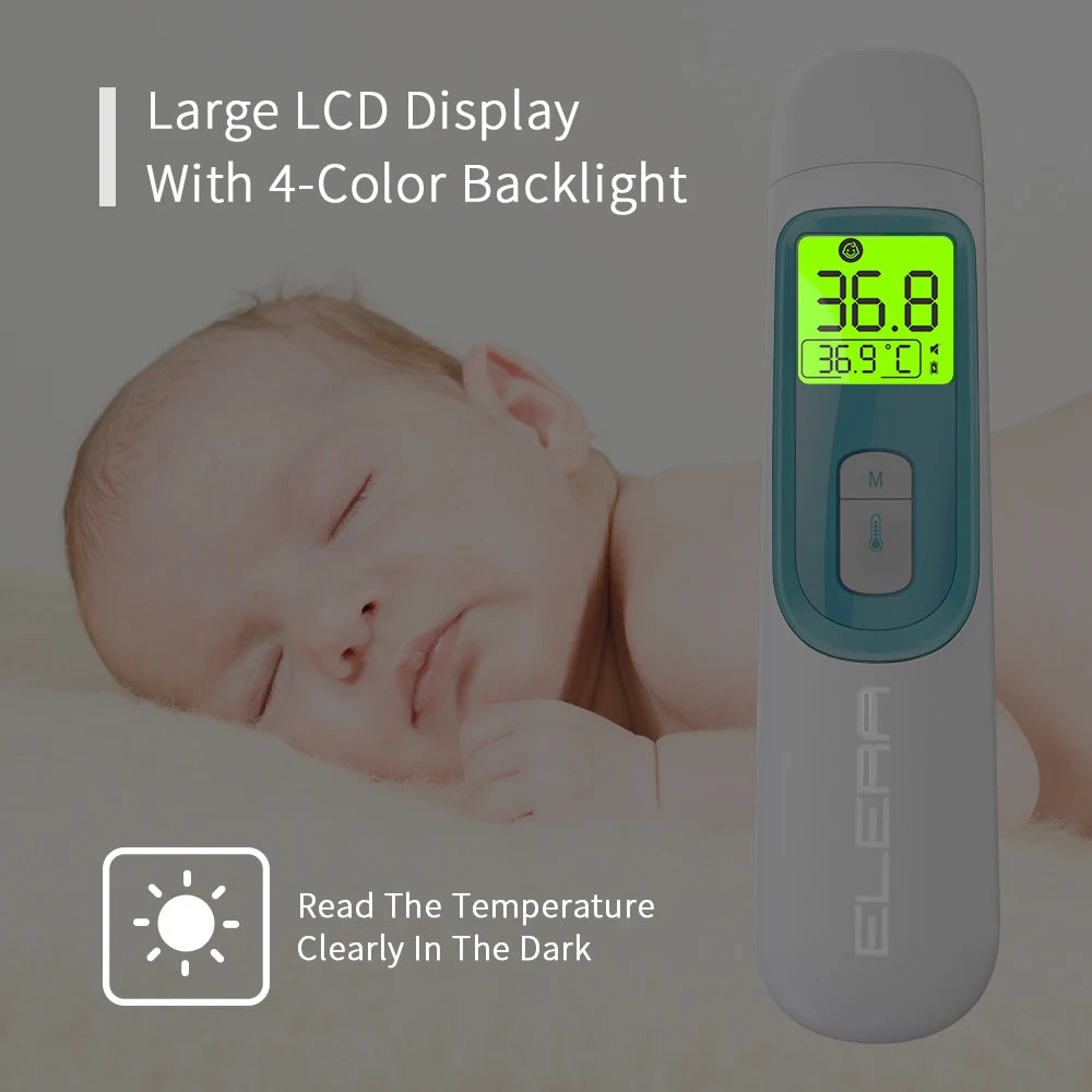 Touch-Free Peace of Mind – Digital Infrared Thermometer for Baby, Child & Adult