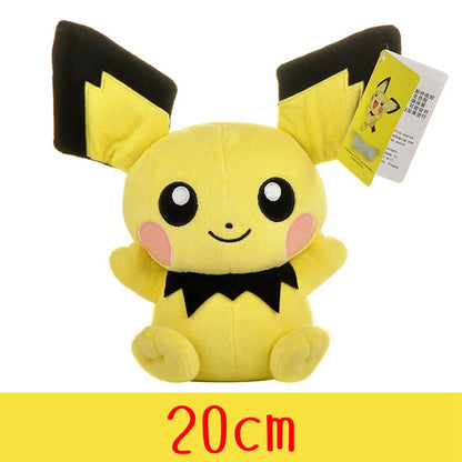 Pokemon Plush Toy High Quality With Tag – Anime Cartoon Pikachu Charmander Squirtle Bulbasaur – Cuddle‑Ready Plush Squad