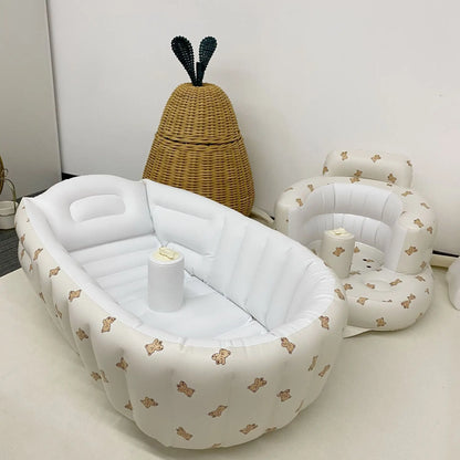 Splash, Play & Float – Inflatable Animal Baby Bathtub & Outdoor Pool