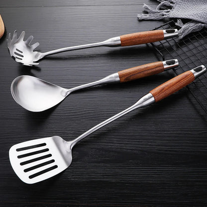 Wide Stainless Steel Spatula for Fish & Steak – Gentle Lift, Professional Finish