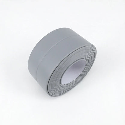 Seal & Shield Waterproof Tape – Clean Edges, Zero Leaks – Oil-Proof Kitchen Sink Caulk Seal Strip PVC Waterproof Shower Wall Sticker for Toilet Corner