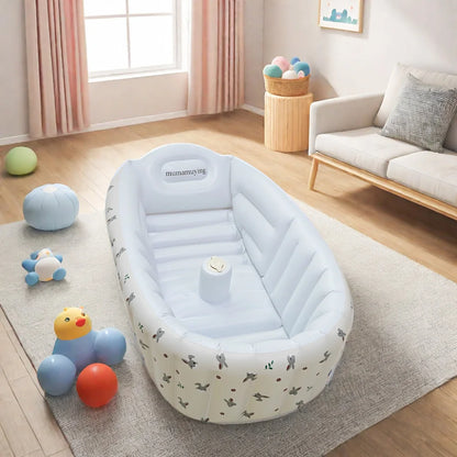Splash, Play & Float – Inflatable Animal Baby Bathtub & Outdoor Pool