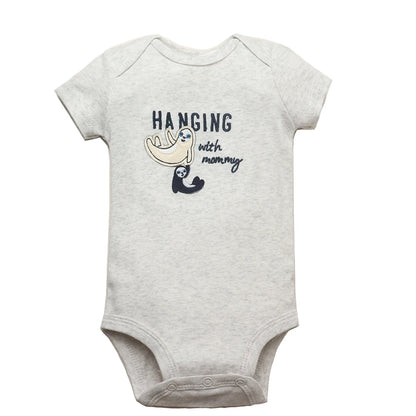 Little Adventures – 5-Piece Cotton Bodysuit Set for Babies (6–24 Months)