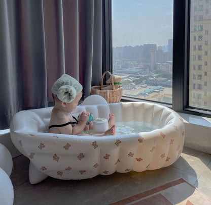 Splash, Play & Float – Inflatable Animal Baby Bathtub & Outdoor Pool