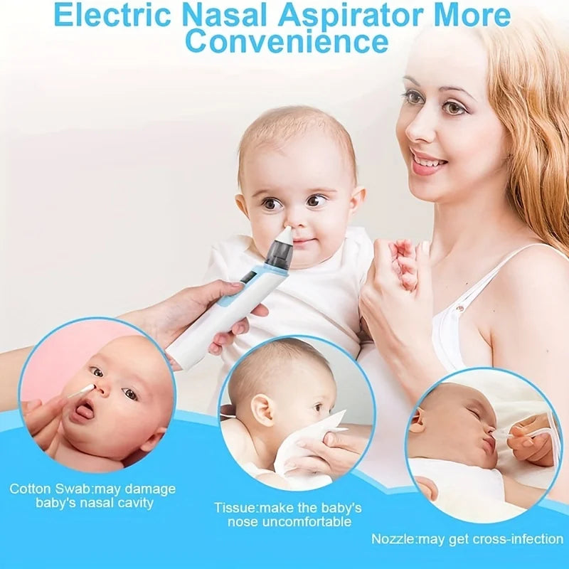 Breathe Easy, Baby – Silent Electric Nasal Aspirator for Newborns