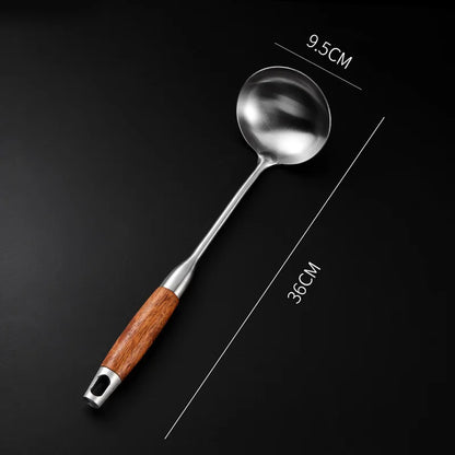 Wide Stainless Steel Spatula for Fish & Steak – Gentle Lift, Professional Finish