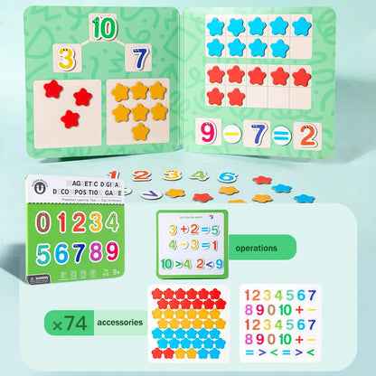Mix, Match & Imagine – Montessori Magnetic Puzzle Book for Creative Learning