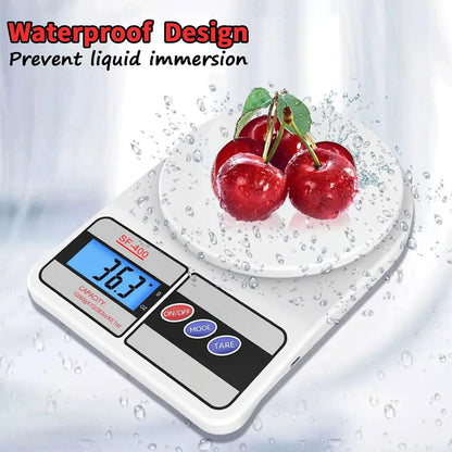 Precision Pro LED Kitchen Scale 5kg/1g High – Weigh to Win Every Recipe