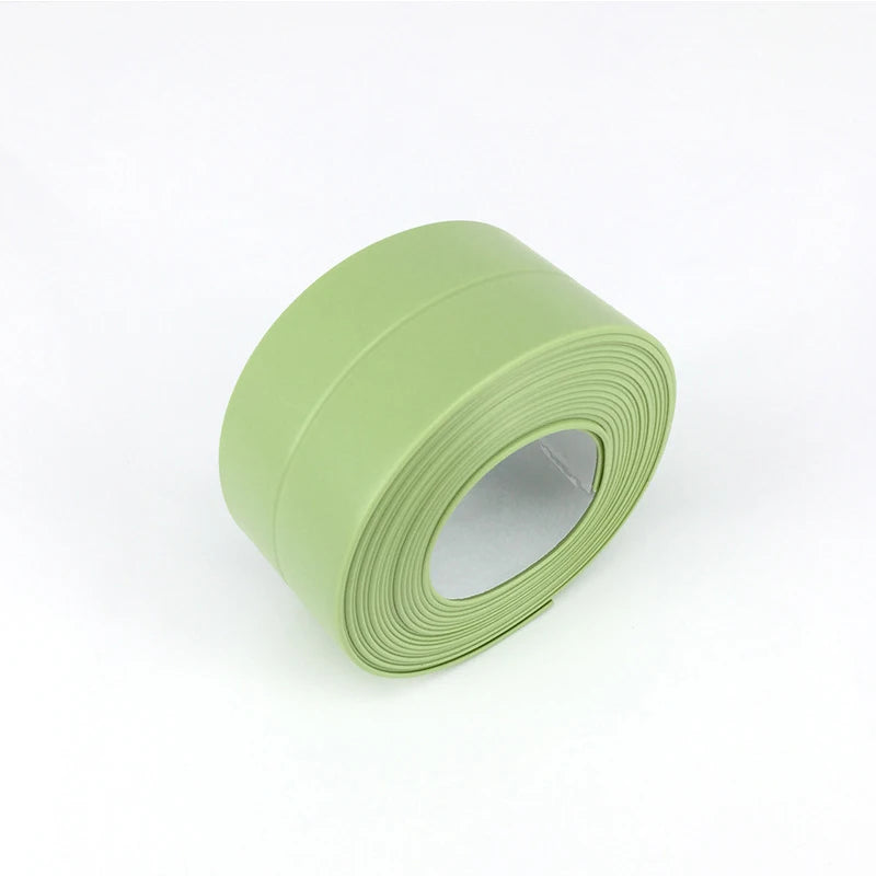 Seal & Shield Waterproof Tape – Clean Edges, Zero Leaks – Oil-Proof Kitchen Sink Caulk Seal Strip PVC Waterproof Shower Wall Sticker for Toilet Corner