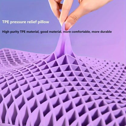Cloud Comfort – Breathable TPE Cervical Pillow with Zero Pressure Support