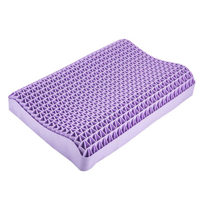 Cloud Comfort – Breathable TPE Cervical Pillow with Zero Pressure Support