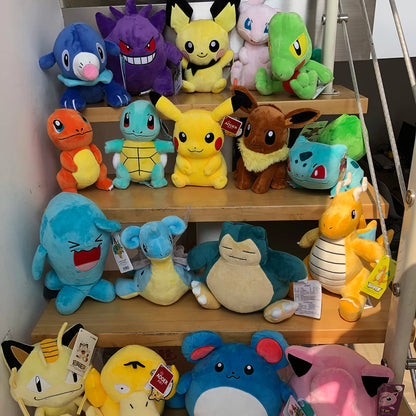 Pokemon Plush Toy High Quality With Tag – Anime Cartoon Pikachu Charmander Squirtle Bulbasaur – Cuddle‑Ready Plush Squad