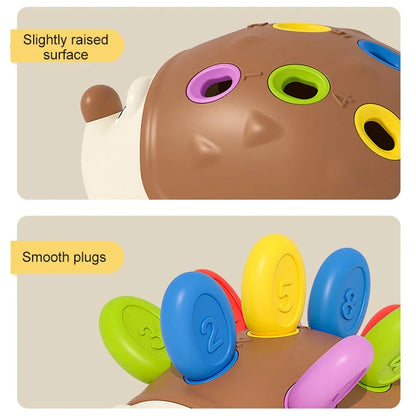 Spike & Learn – Montessori Hedgehog Fine Motor Toy for Curious Toddlers
