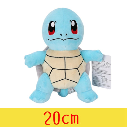 Pokemon Plush Toy High Quality With Tag – Anime Cartoon Pikachu Charmander Squirtle Bulbasaur – Cuddle‑Ready Plush Squad