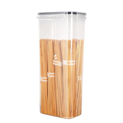 FreshLock Kitchen Storage Set – 7‑Piece Pantry Perfection – BPA Free Plastic Airtight Storage Box With 10stickers and Pen