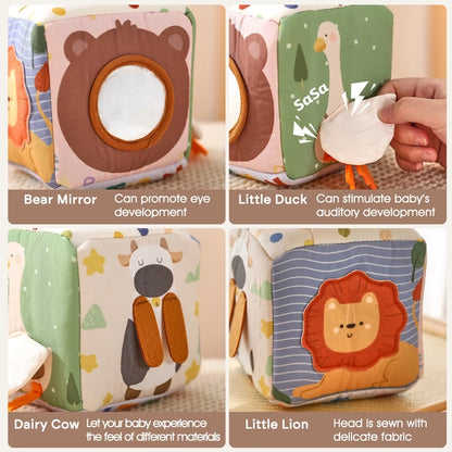 Tissue Time Surprise Box – Soft Play for Bright Little Minds – Baby Montessori Toy Cotton Tissue