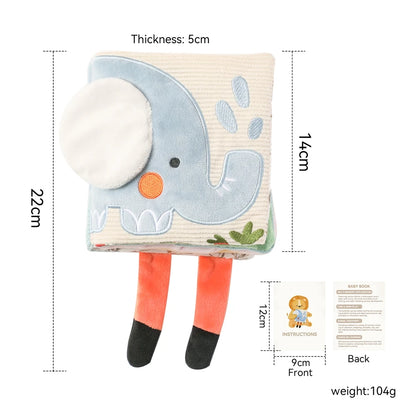 Tissue Time Surprise Box – Soft Play for Bright Little Minds – Baby Montessori Toy Cotton Tissue